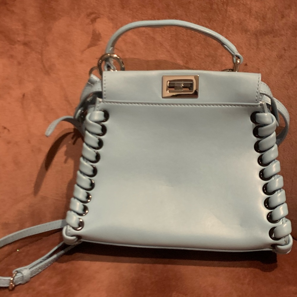 Fendi Peekaboo sky Blue